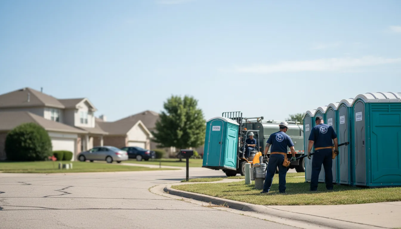Porta Potty Rental in Ramsey, IL near me
